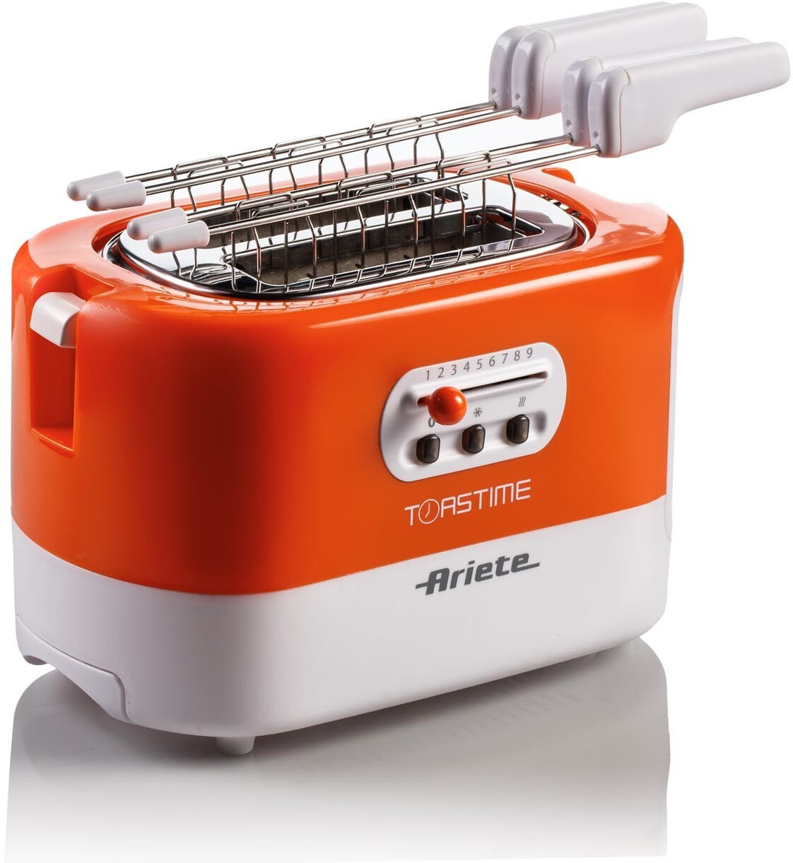 توستر آریته ایتالیا ARIETE Toastime 159 - دو شیار - نارنجی